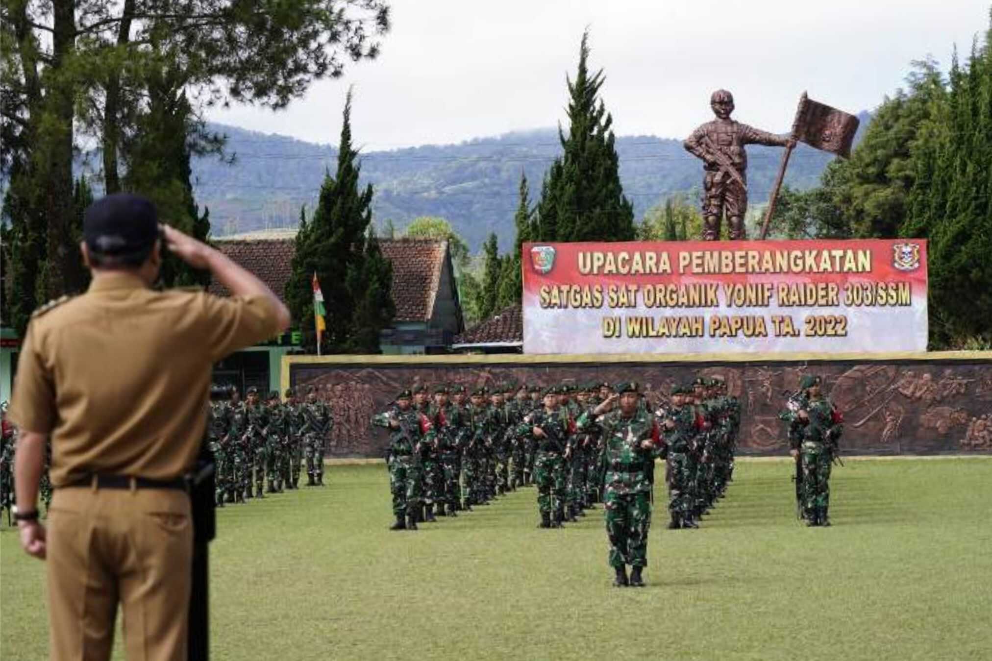 Dikirim ke Papua, 450 Prajurit Setia Sampai Mati Kostrad Ditugaskan di Daerah Rawan
